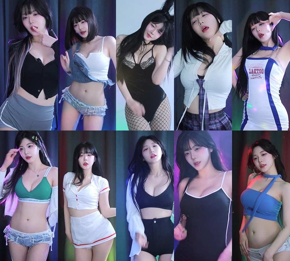 AfreecaTv韩国BJ p_tilda精选舞蹈合集
