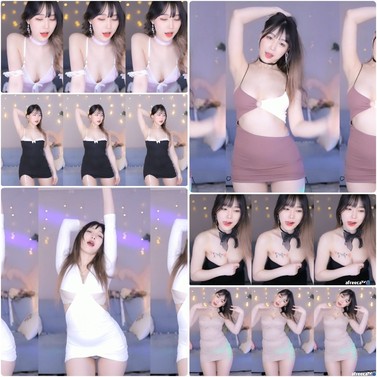 AfreecaTv韩国BJ孝卡22年1月精选舞蹈合集四