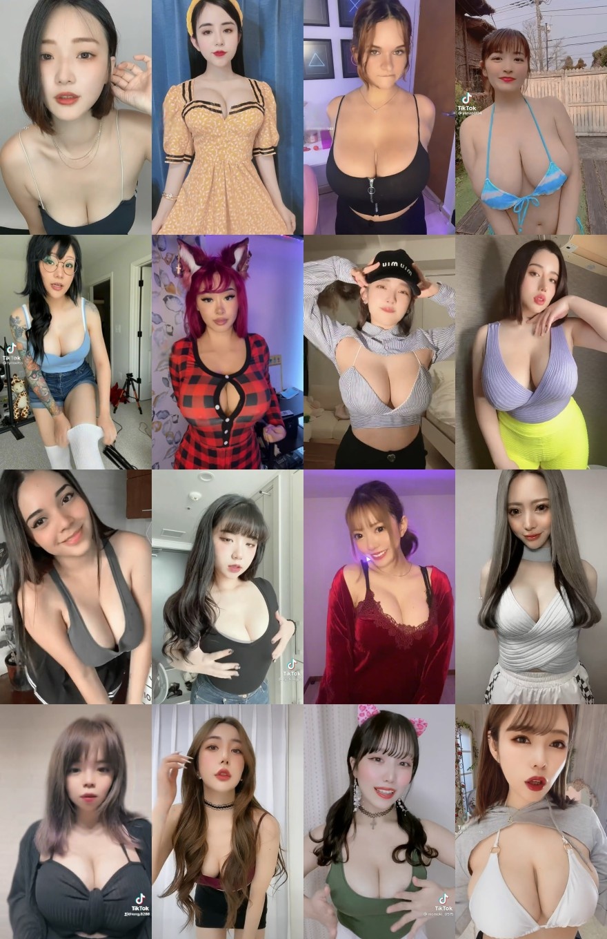 抖音TikTok国际版抖胸合集预览图 1 抖音TikTok国际版抖胸合集预览图 1