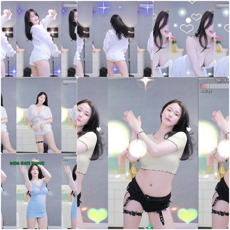 AfreecaTv韩国BJ方向盘精选舞蹈合集一