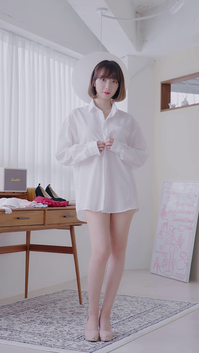 lookbook模特竖版拍摄那贤Dayeon白色比基尼预览图 2 lookbook模特竖版拍摄那贤Dayeon白色比基尼预览图 2