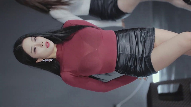 韩国女团Girl Crush波美(BoMi)-Rollin红色微透视黑色皮裙热舞预览图 3 韩国女团Girl Crush波美(BoMi)-Rollin红色微透视黑色皮裙热舞预览图 3
