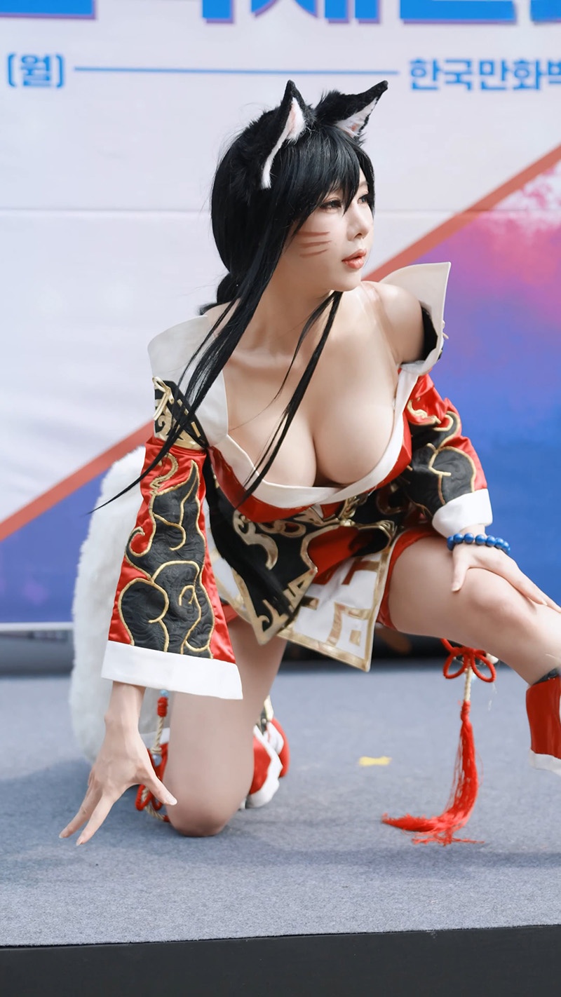 2022国际漫画节宋珠儿近距拍摄Cosplay九尾妖狐拍照时间预览图 5 2022国际漫画节宋珠儿近距拍摄Cosplay九尾妖狐拍照时间预览图 5