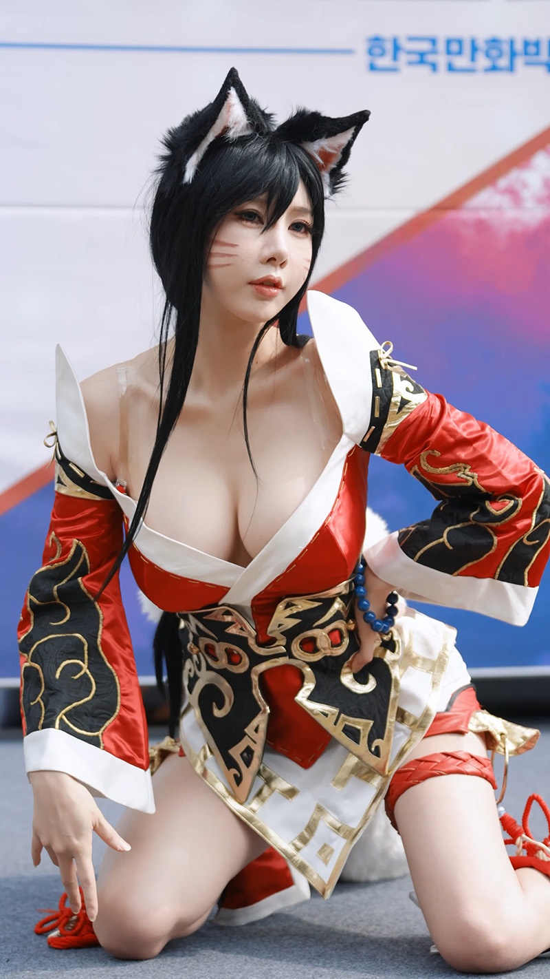 2022国际漫画节宋珠儿近距拍摄Cosplay九尾妖狐拍照时间预览图 6 2022国际漫画节宋珠儿近距拍摄Cosplay九尾妖狐拍照时间预览图 6