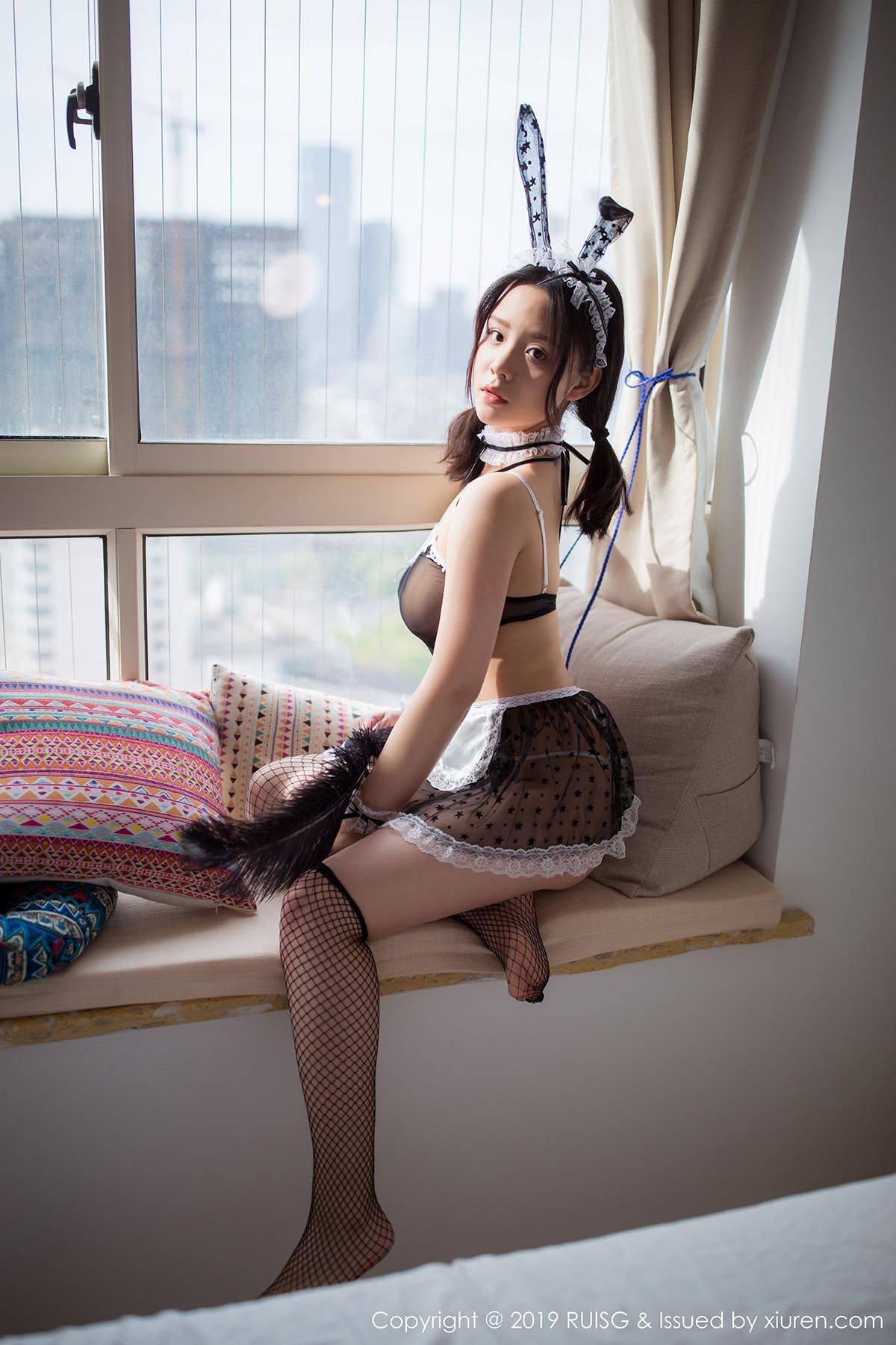 [RuiSG瑞丝馆]RSG20190610VOL0063 VOL.063 甜美性感妹子兔女郎 木木夕Mmx预览图 3