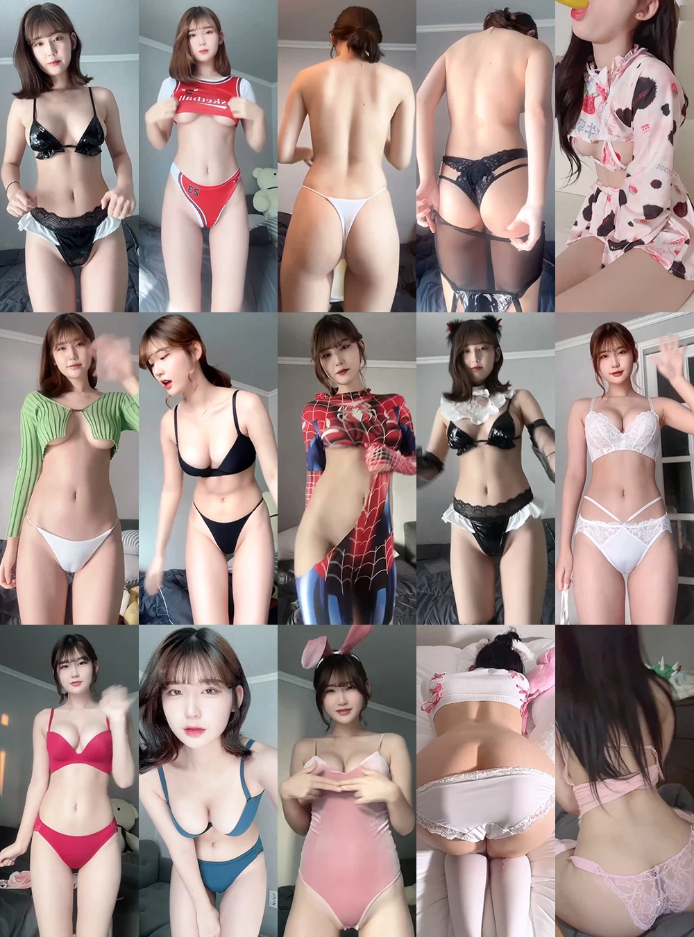 Sooplive直播韩国BJ麋鹿(golaniyule0)付费定制内衣试穿预览图 1 Sooplive直播韩国BJ麋鹿(golaniyule0)付费定制内衣试穿预览图 1