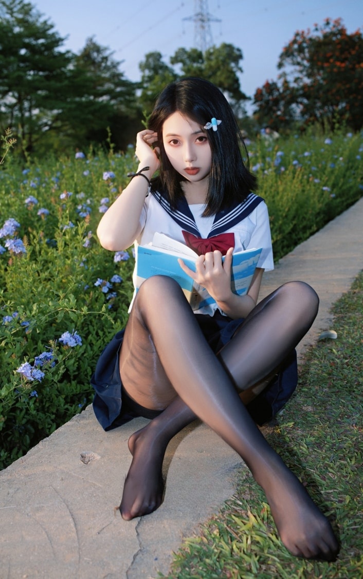 七只红豆 – 蓝花JK预览图 2 七只红豆 – 蓝花JK预览图 2
