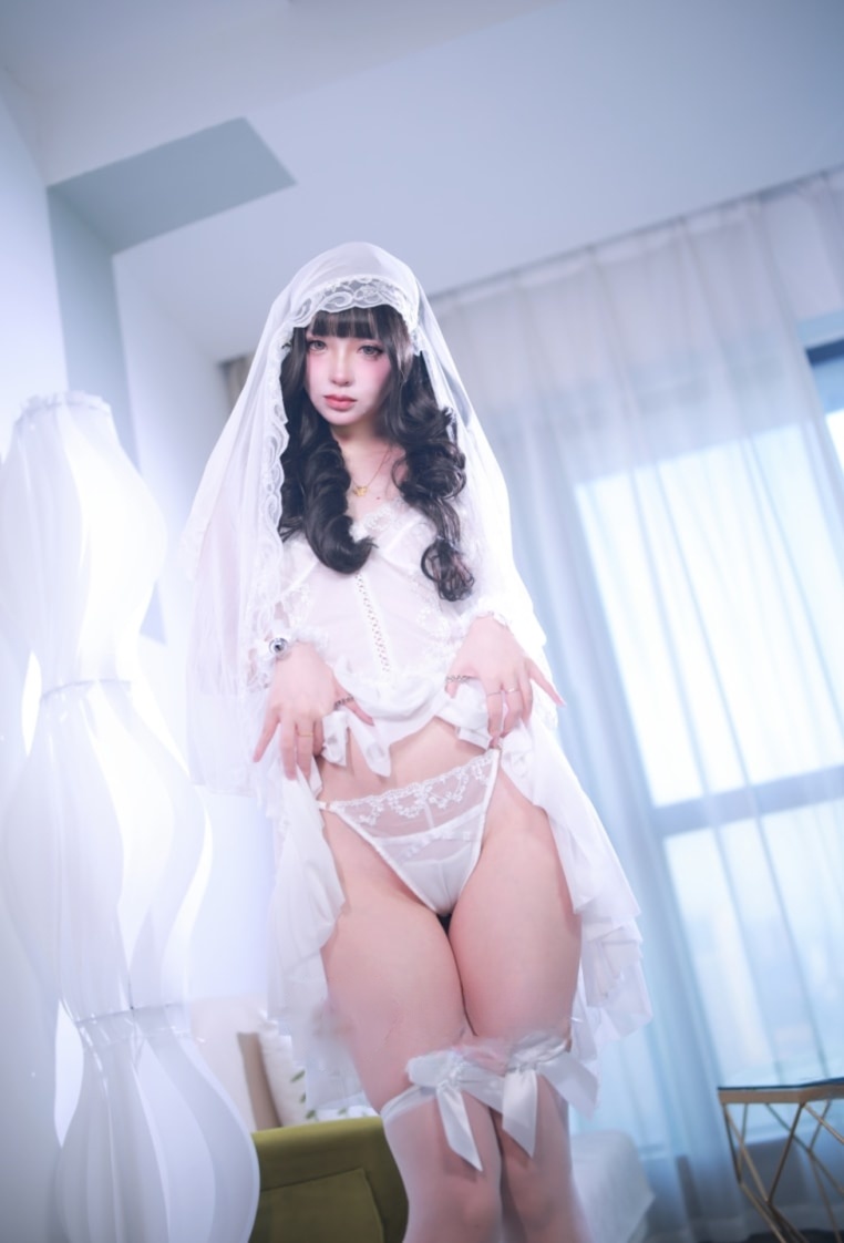 疯猫ss – NO.203 2025年12月会员订阅 捆绑婚纱