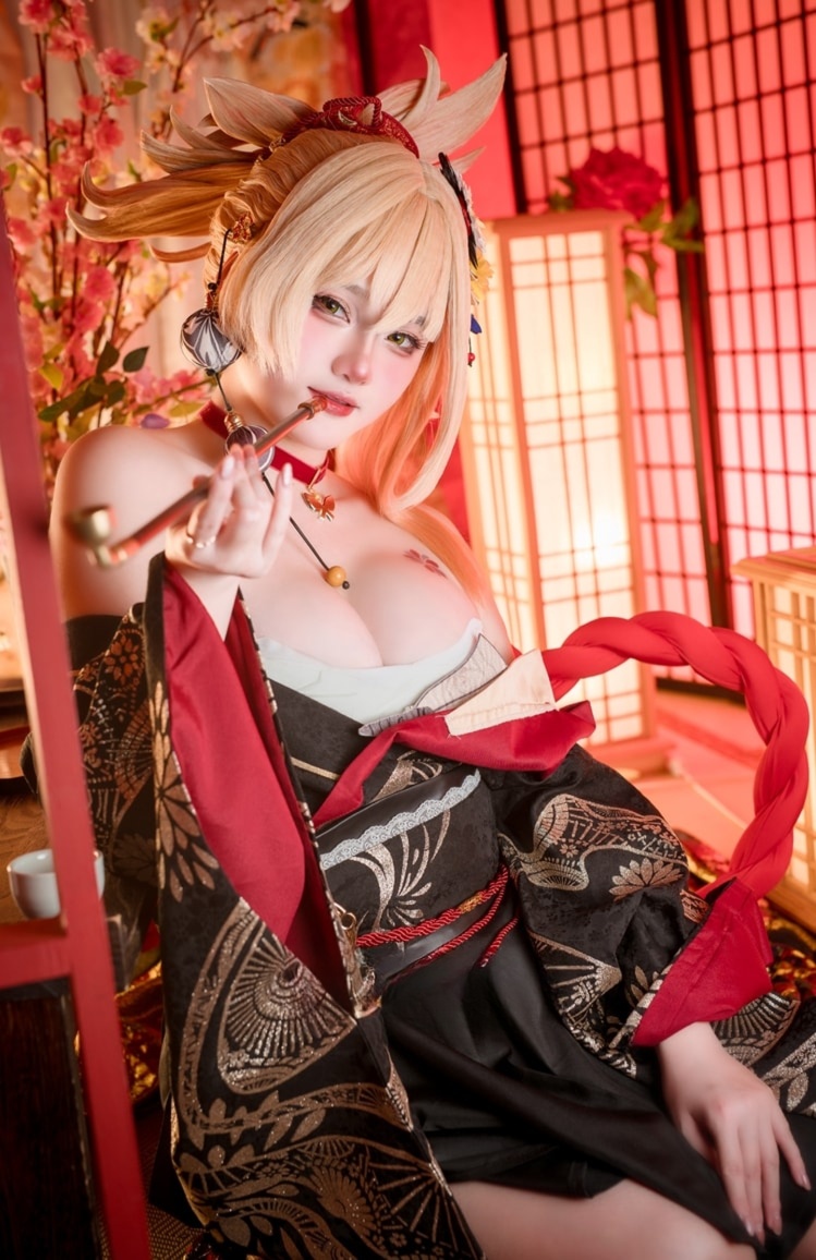 Xiaoyukiko – Yoimiya Yukata预览图 2 Xiaoyukiko – Yoimiya Yukata预览图 2
