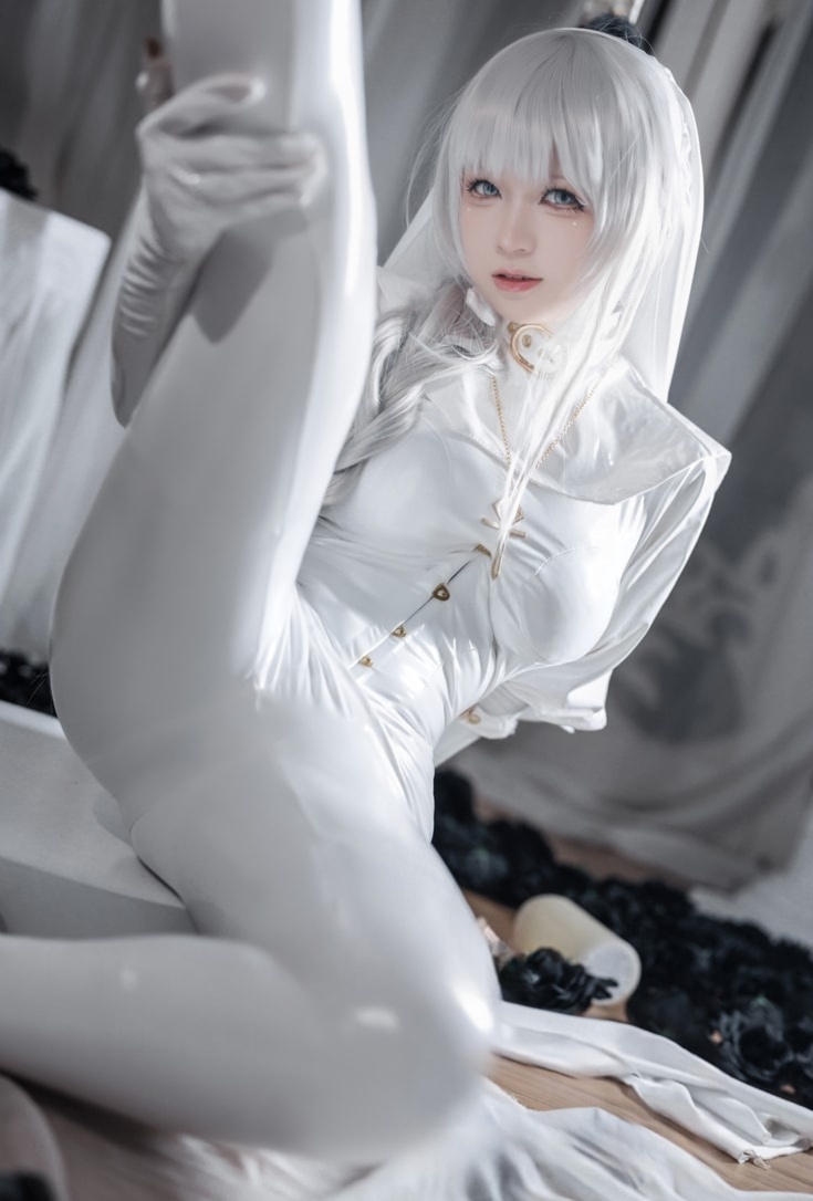 樱落酱w NO.037 纯白修女预览图 1 樱落酱w NO.037 纯白修女预览图 1