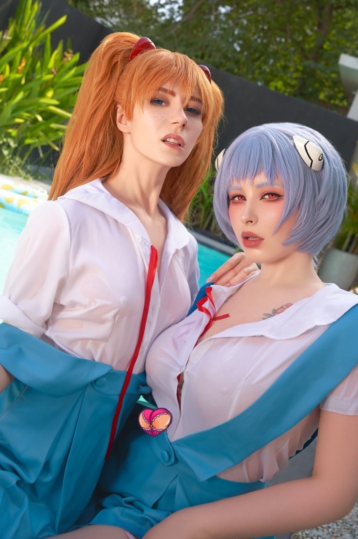 Mik Allen(miakanayuri) – & Torika-chan ︱ Asuka & Rei
